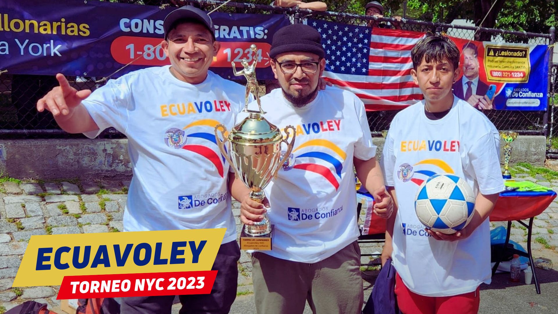 Ecuavoley: El deporte que une a los trabajadores de construcción de Nueva York