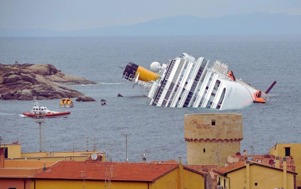 El accidente del Costa Concordia